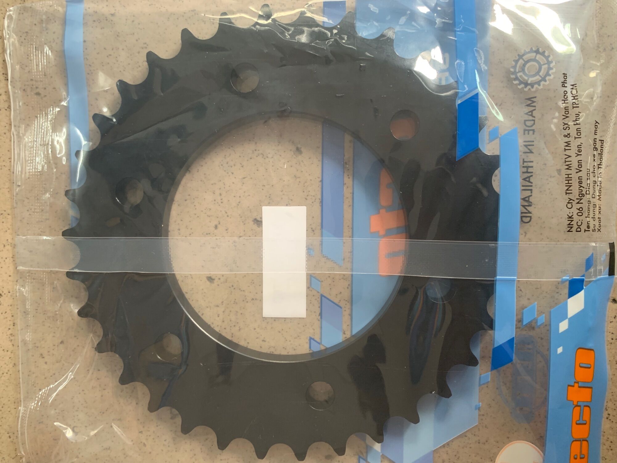Dĩa 34T xe exciter 150 hiệu recto