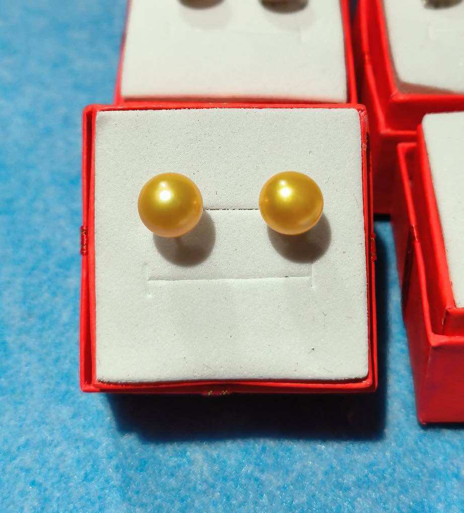 Bông tai ngọc trai nuôi từ 9mm