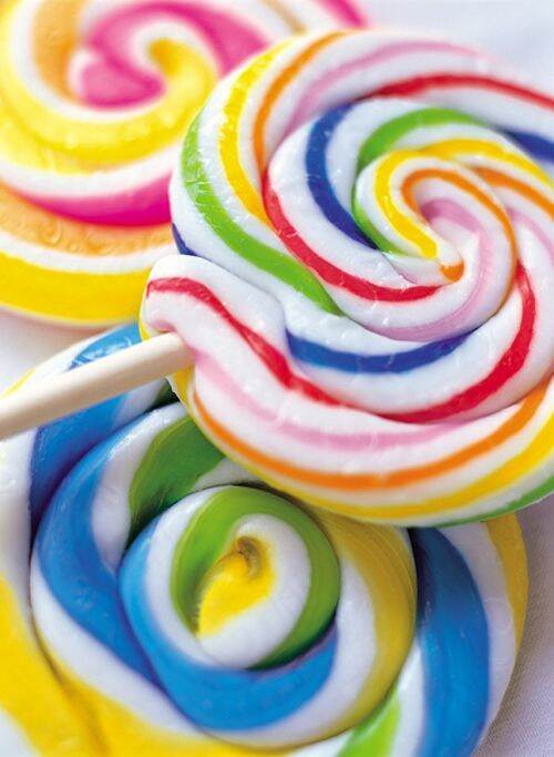 kẹo mút cầu vồng 🌈 nhiều màu cho bé yêu (combo 10cây )