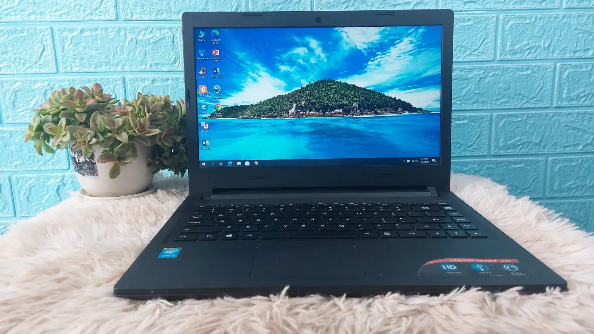 Laptop Lenovo 100-14ibd - i5 5200U - ram 4gb - ssd 128gb