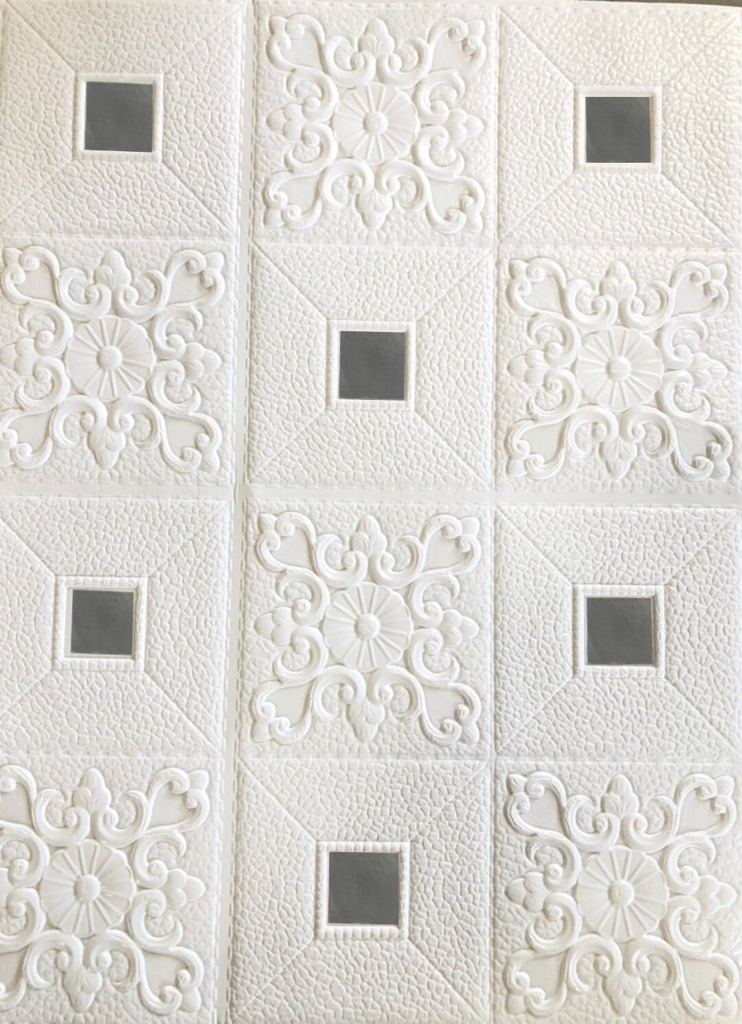 Combo 50 tấm xop dan tuong hoa van 70x70