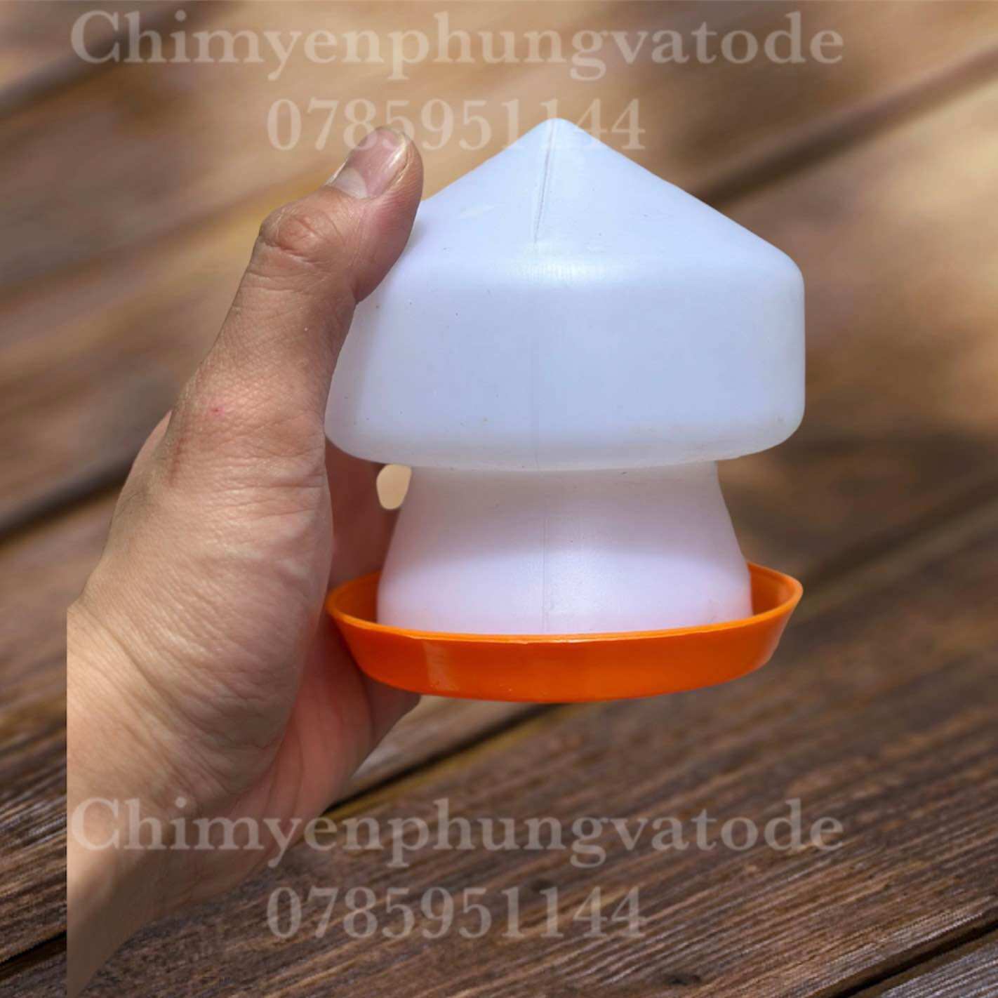 Combo 5 Máng uống cho chim, vẹt, gà con, chim cút (bình cút nhỏ)