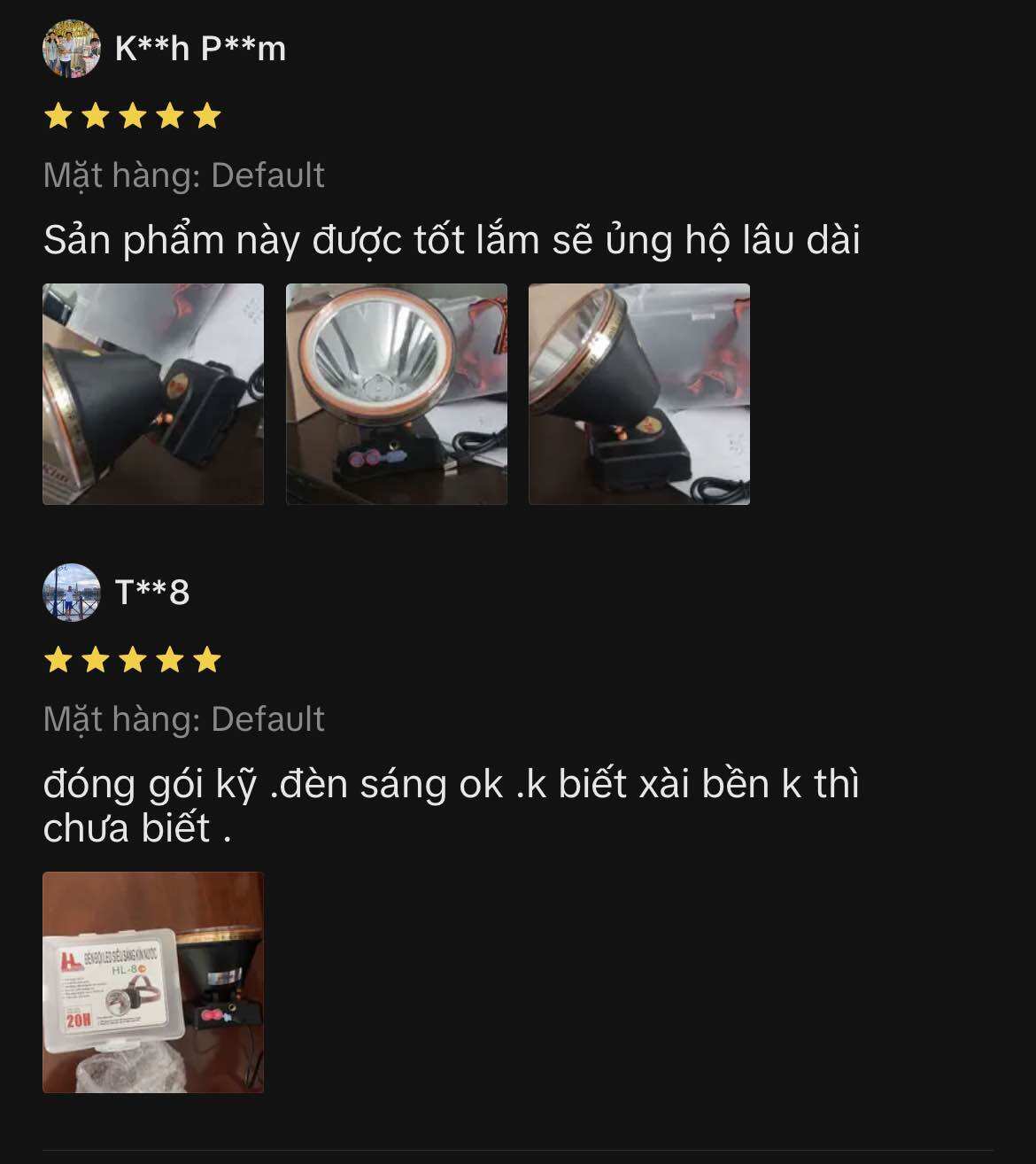 HL8 ĐÈN ĐỘI ĐẦU DÀNH CHO THỢ LẶN CHOÁ 10CM