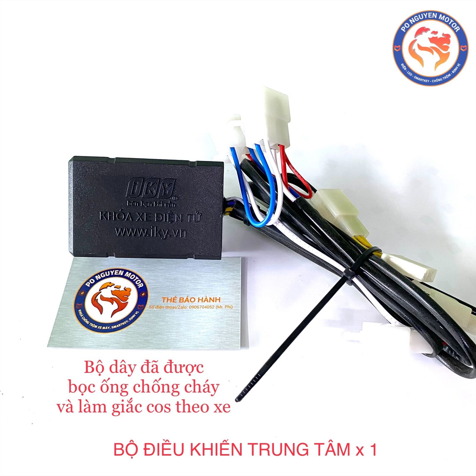 [HCM]KHÓA CHỐNG TRỘM XE MÁY IKY FOUND