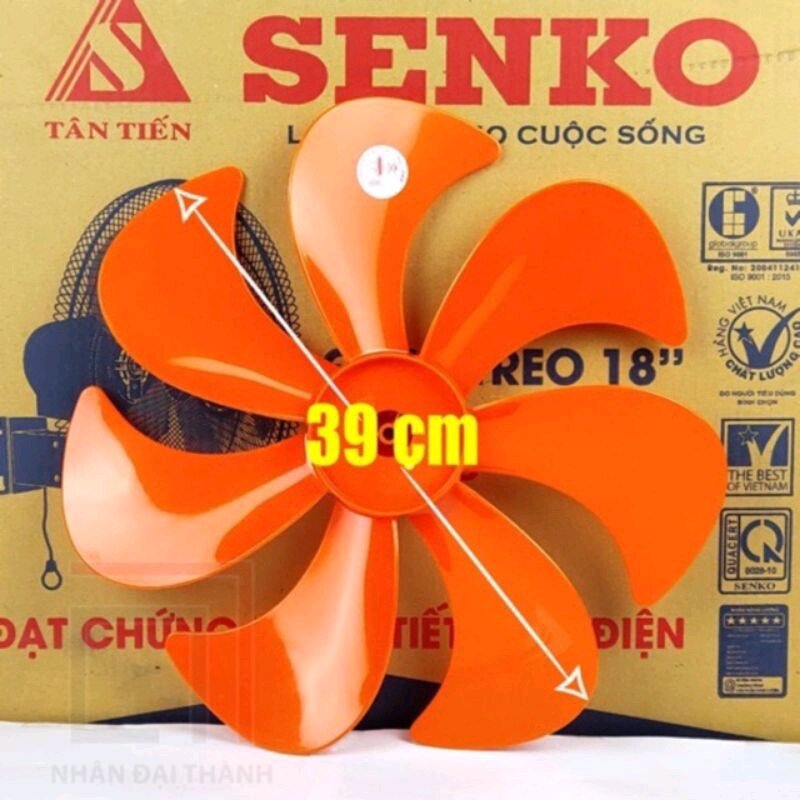 Cánh quạt cốt tròn 7 lá senko chính hãng