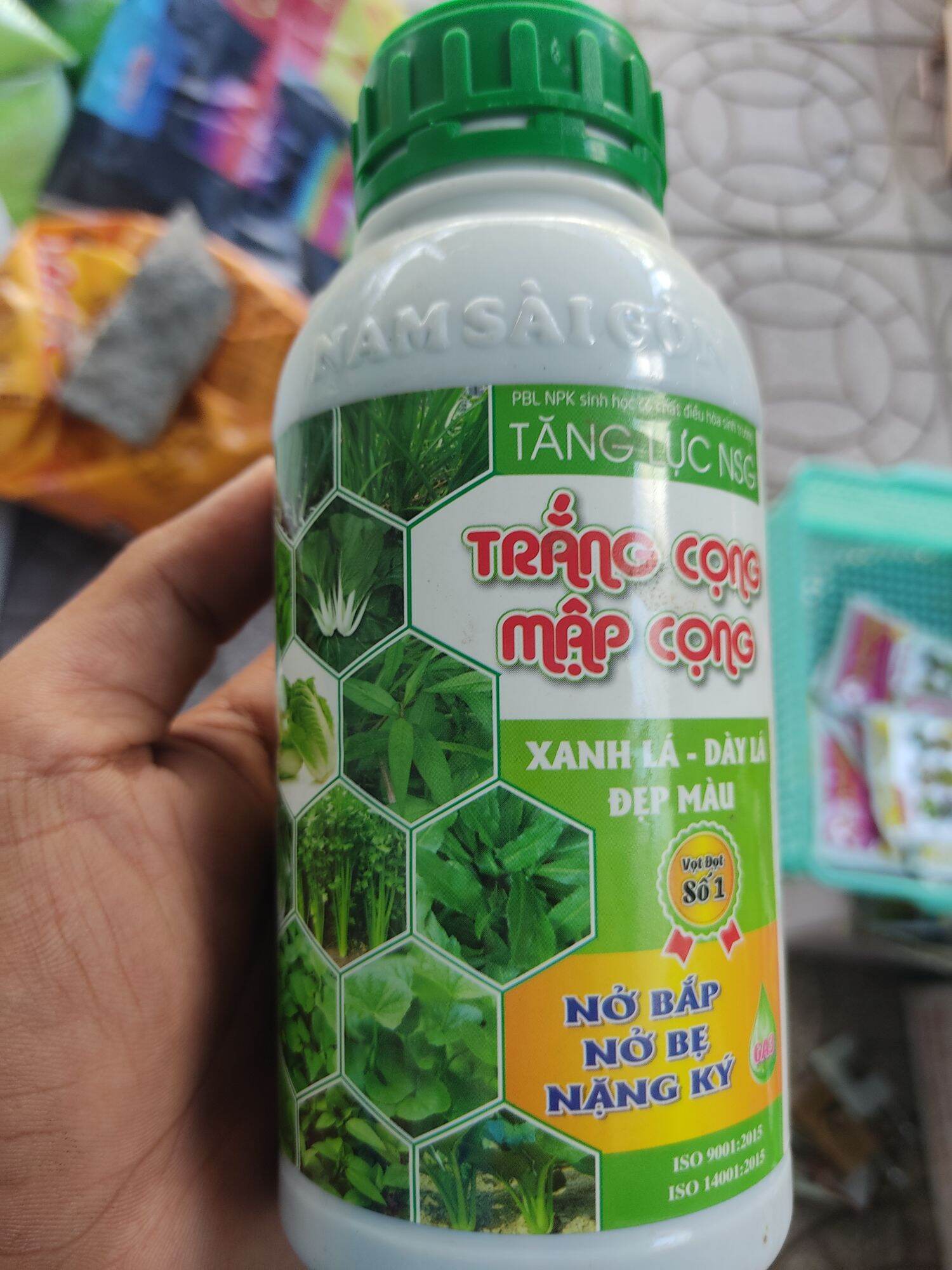 Mập cọng - Trắng cọng chuyên dùng rau màu