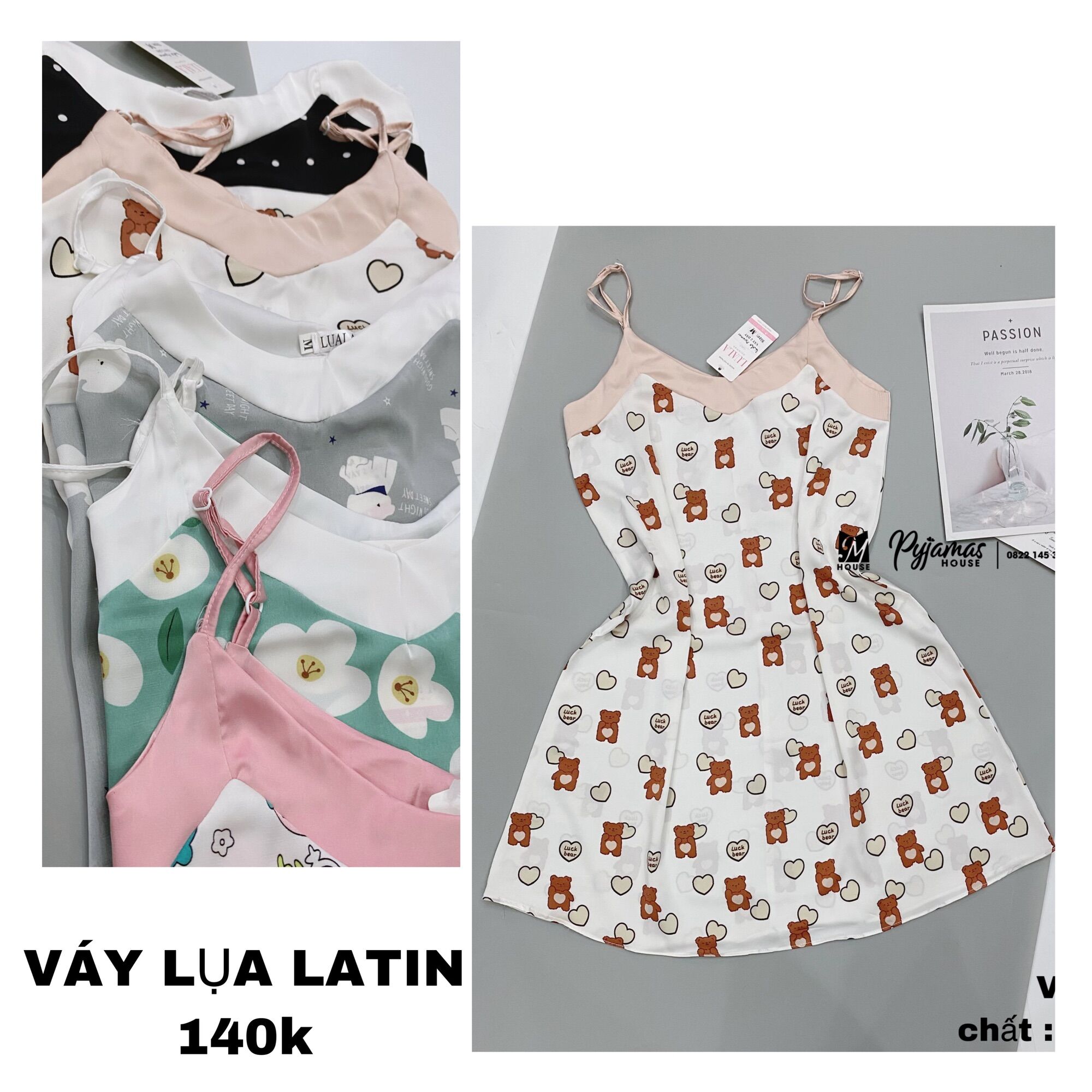 váy lụa latin