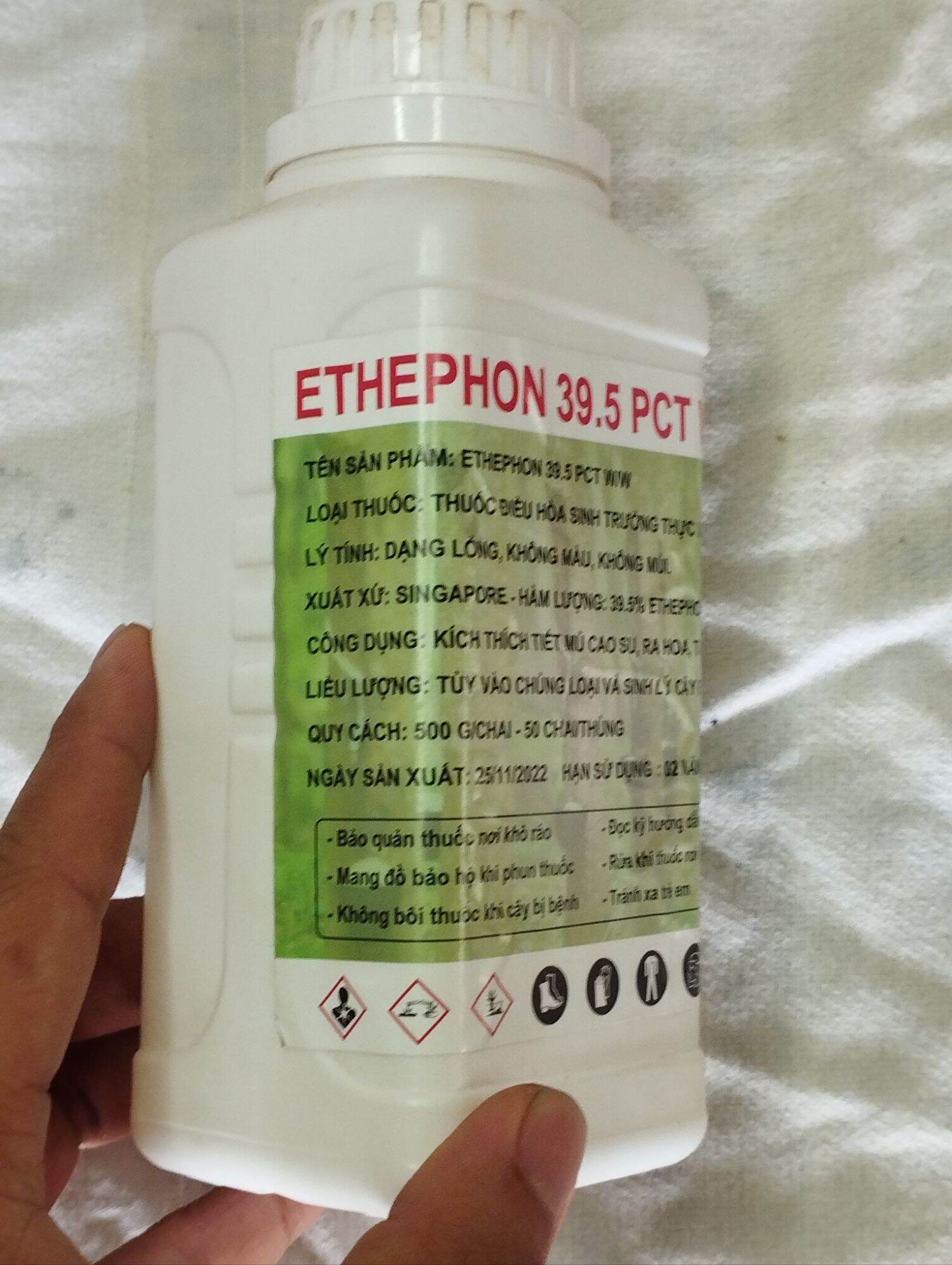 Kịch thích tằn sản lượng cao sủ ethephon 39.5