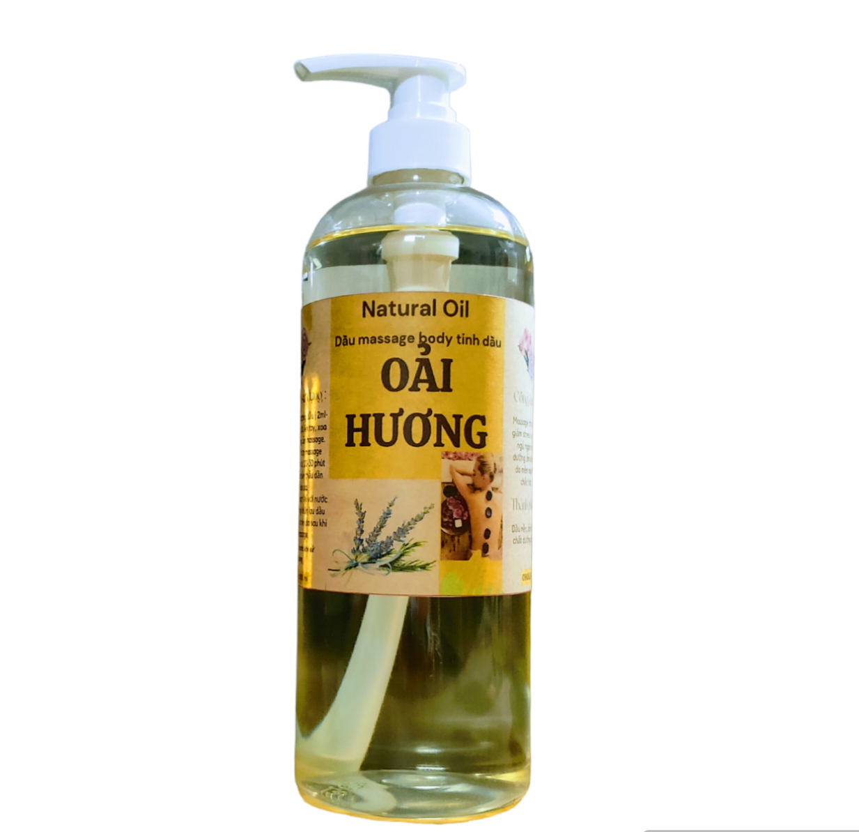 Dầu massage body oải hương 1 lít