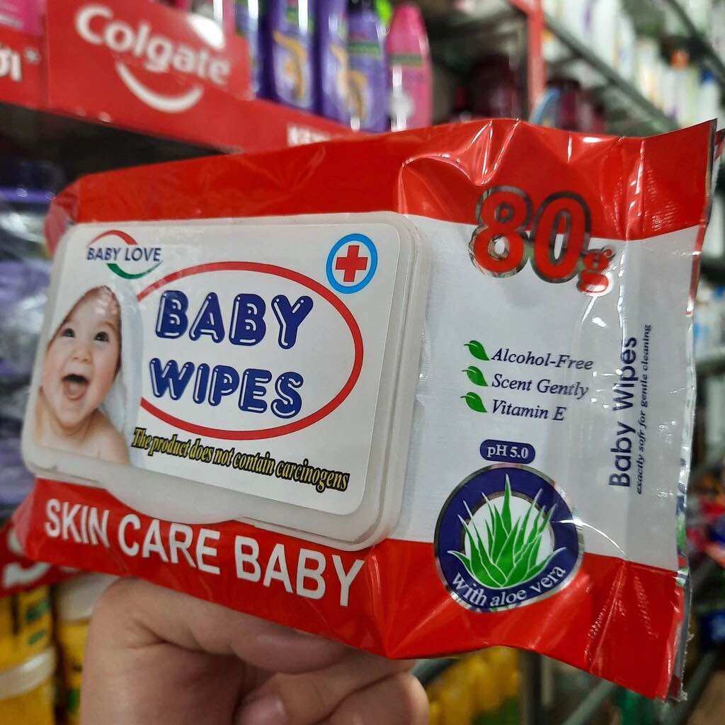 Khăn ướt Baby Wipes 80 tờ
