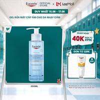 Gel rửa mặt dịu nhẹ cho da nhạy cảm Eucerin Dermato Clean Refreshing Cleansing Gel 200ml