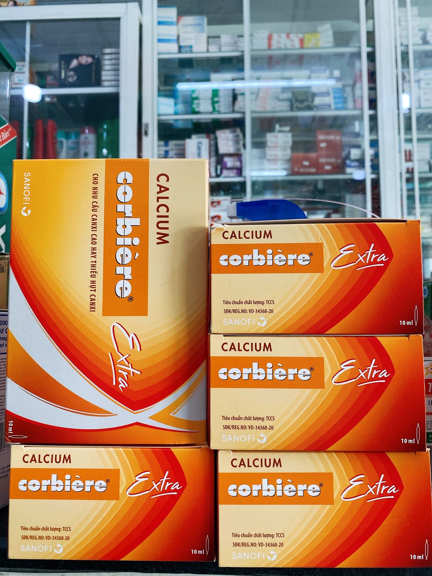 (Mẫu mới) Calcium corbiere extra hộp 30 ốngx10ml