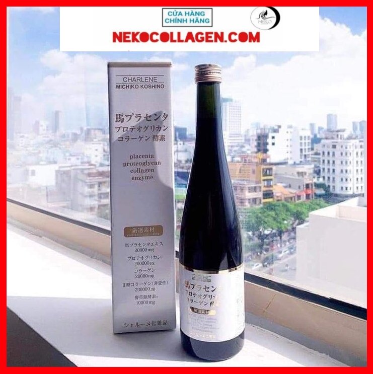 Nước uống đẹp da collagen charlene 500ml nhật bản