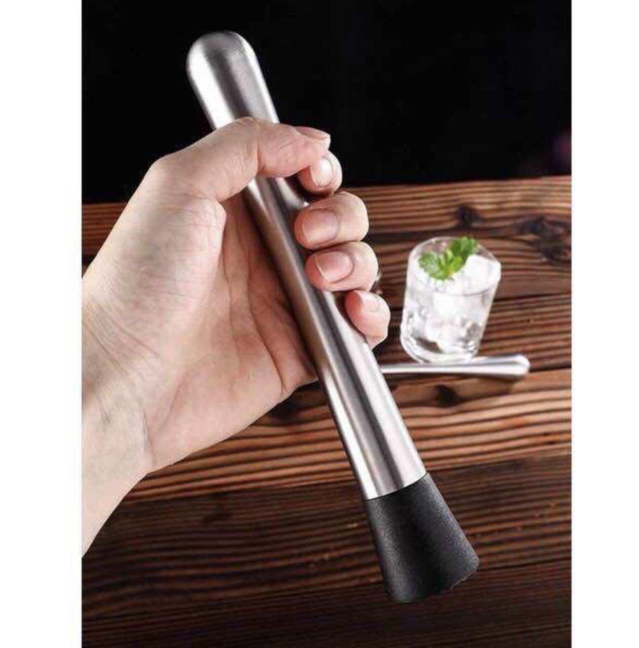 Chày bar dầm pha chế inox 21cm