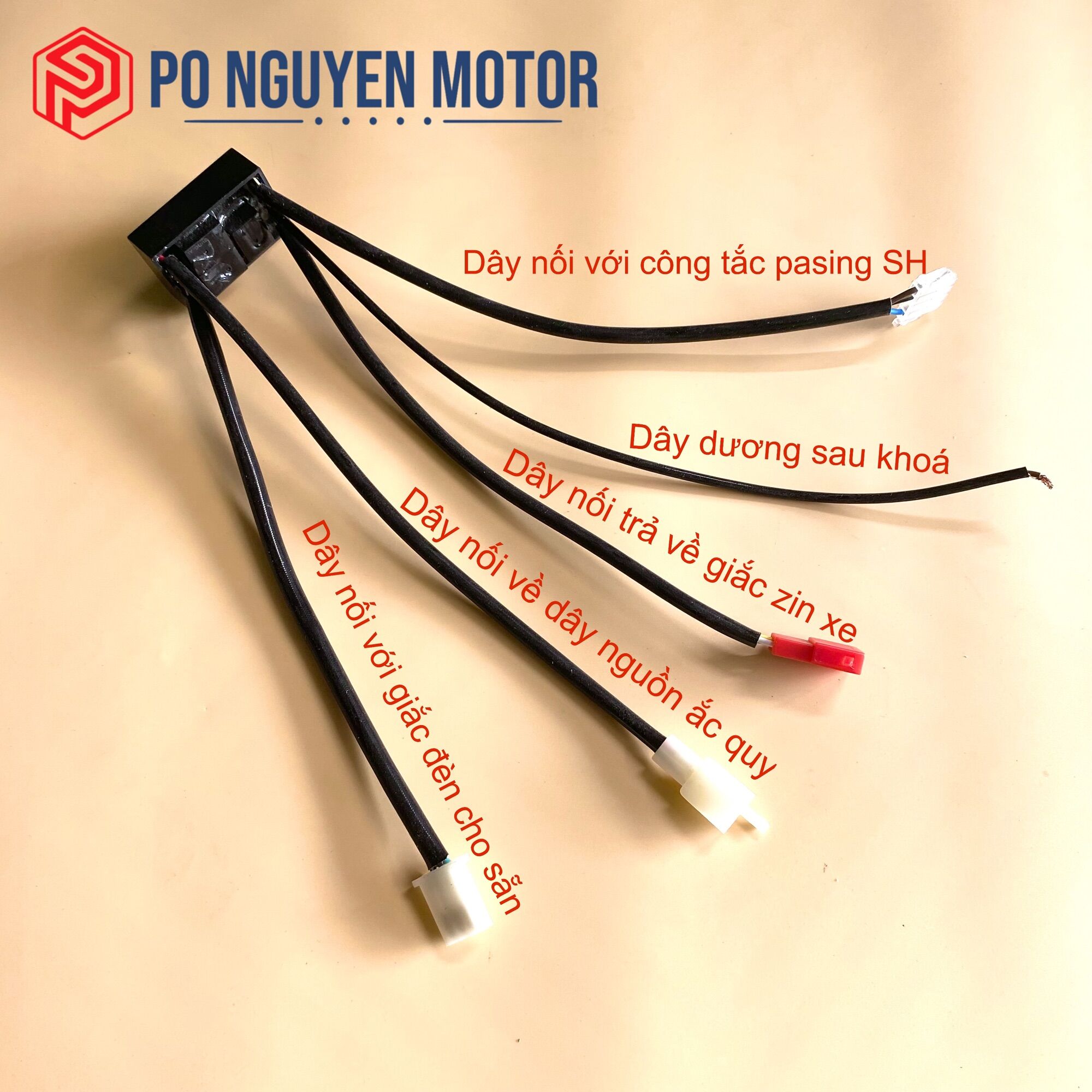 MẠCH TẮT MỞ ĐÈN BI MINI VÀ AUTO PASSING TRÊN NÚT PASSING SH