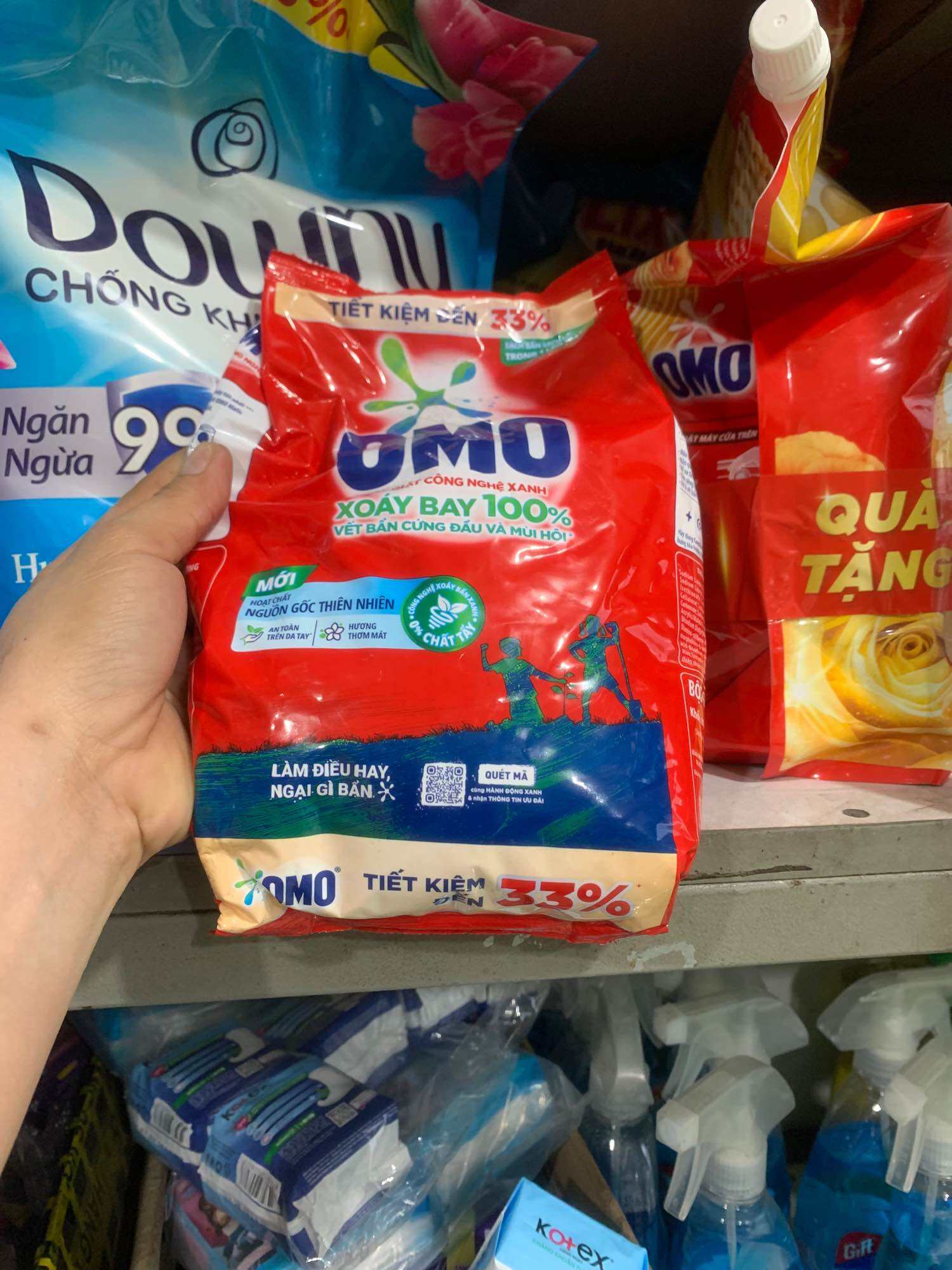 Bột giặt Omo 770g mới