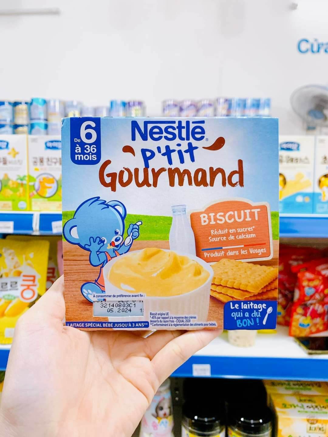 [5/2025] Váng sữa Nestle Pháp cho bé từ 6m