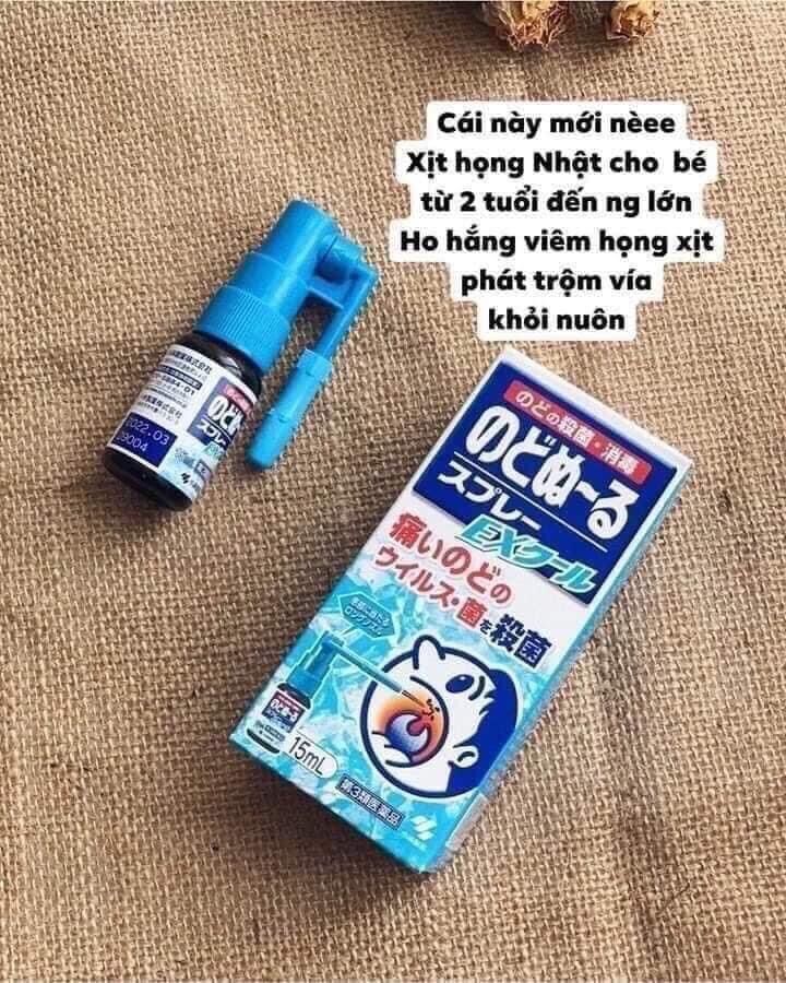 Xịt họng Nhật bản