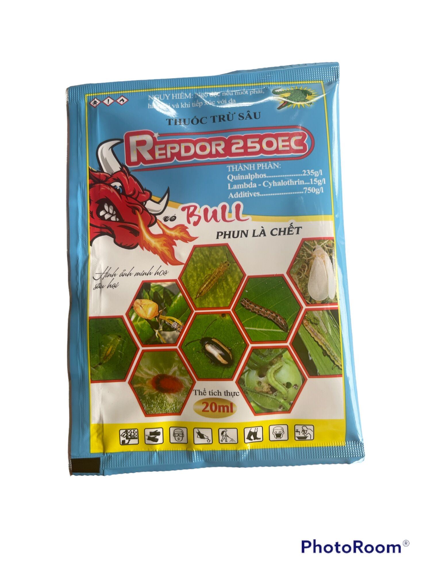 Repdor 250ec 20ml . sản phẩm trừ sâu, rầy rệp tổng hợp