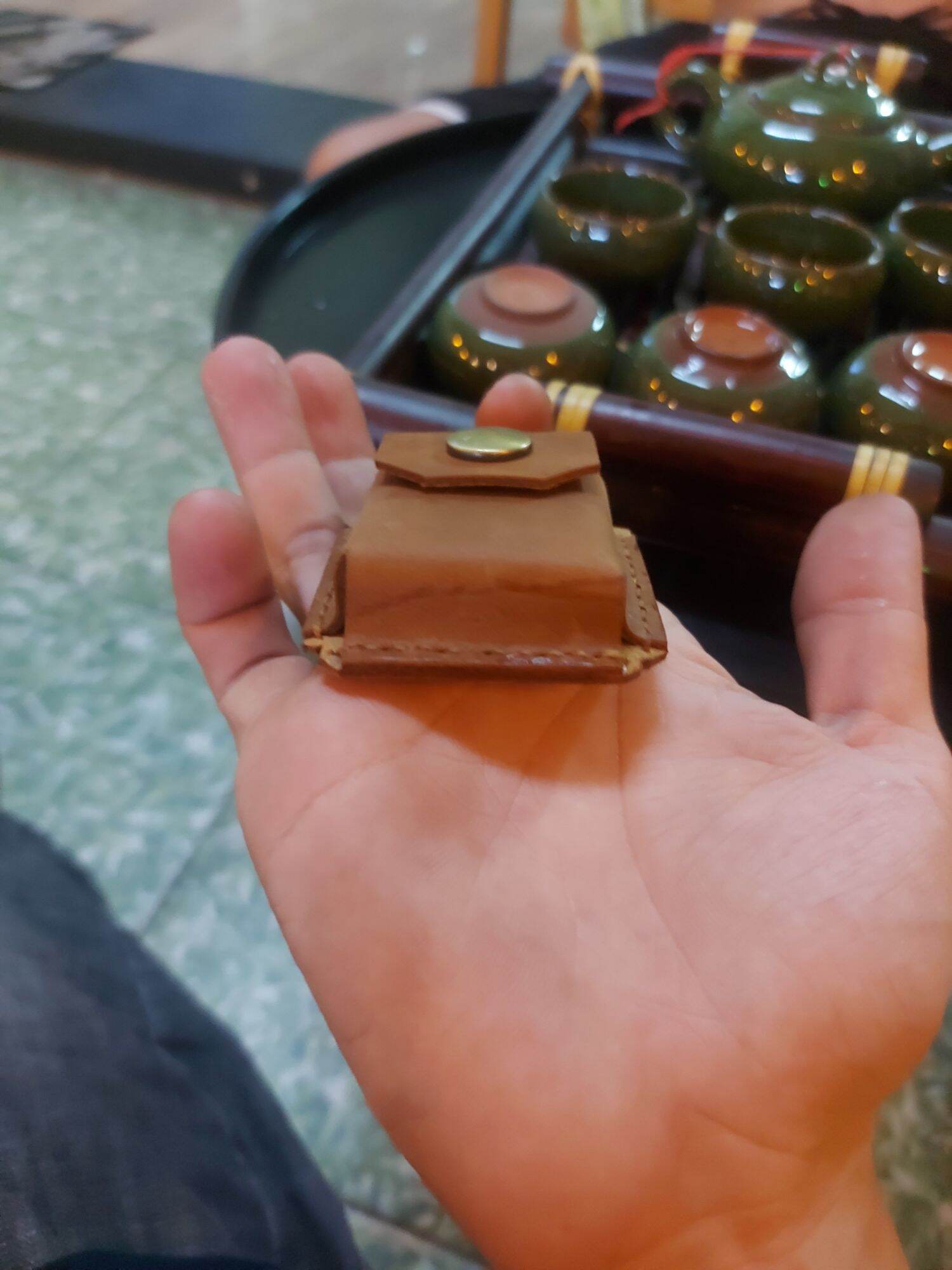 Bao da Zippo ( 100 % da bò thật )