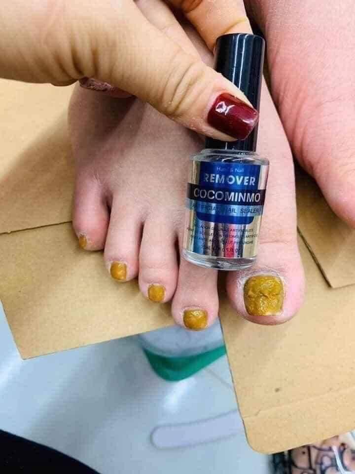 phá gel lạnh coco 15ml “nc phá sơn gel ko cần ủ “