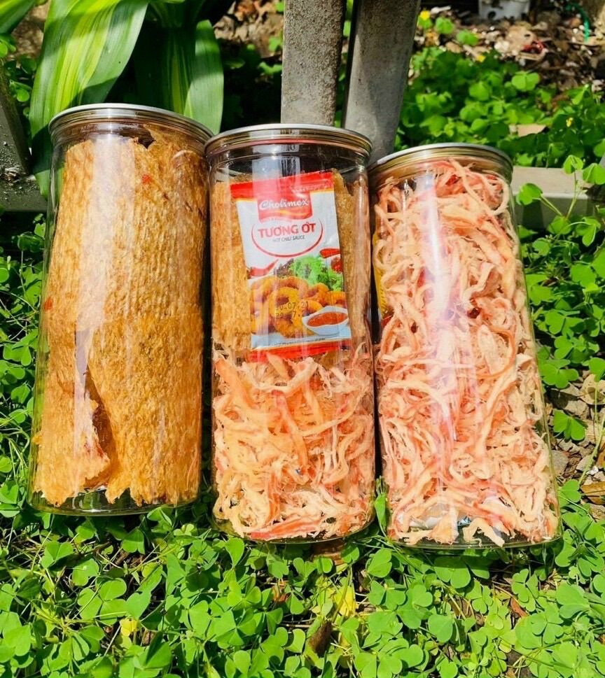 Mực mix 2 loại mực sợi và mực cán — 250g