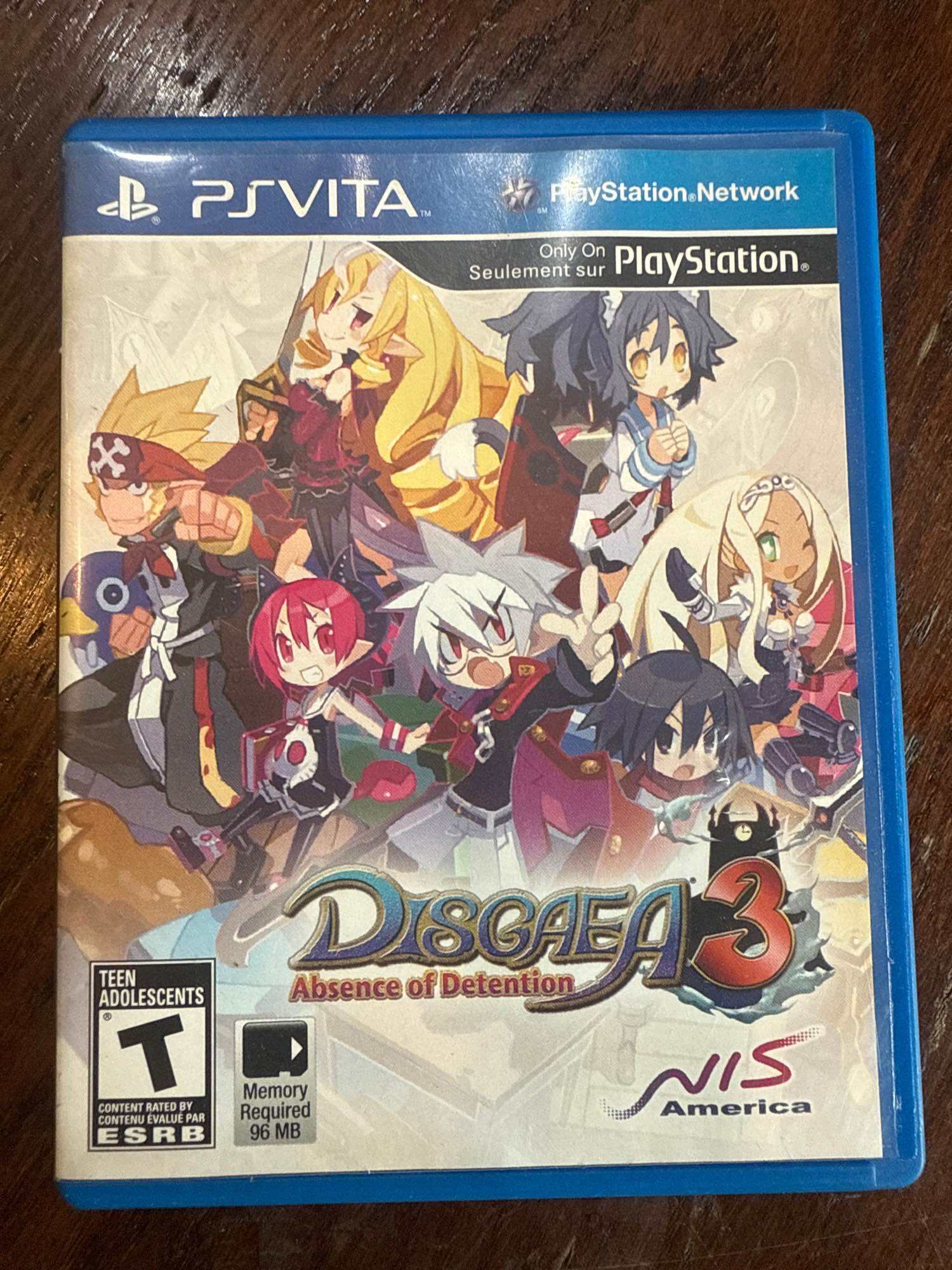 Băng Game PS Vita Disgaea 3: Absence of Detention – Bản US – có hộp Đẹp – Có Tiếng Anh