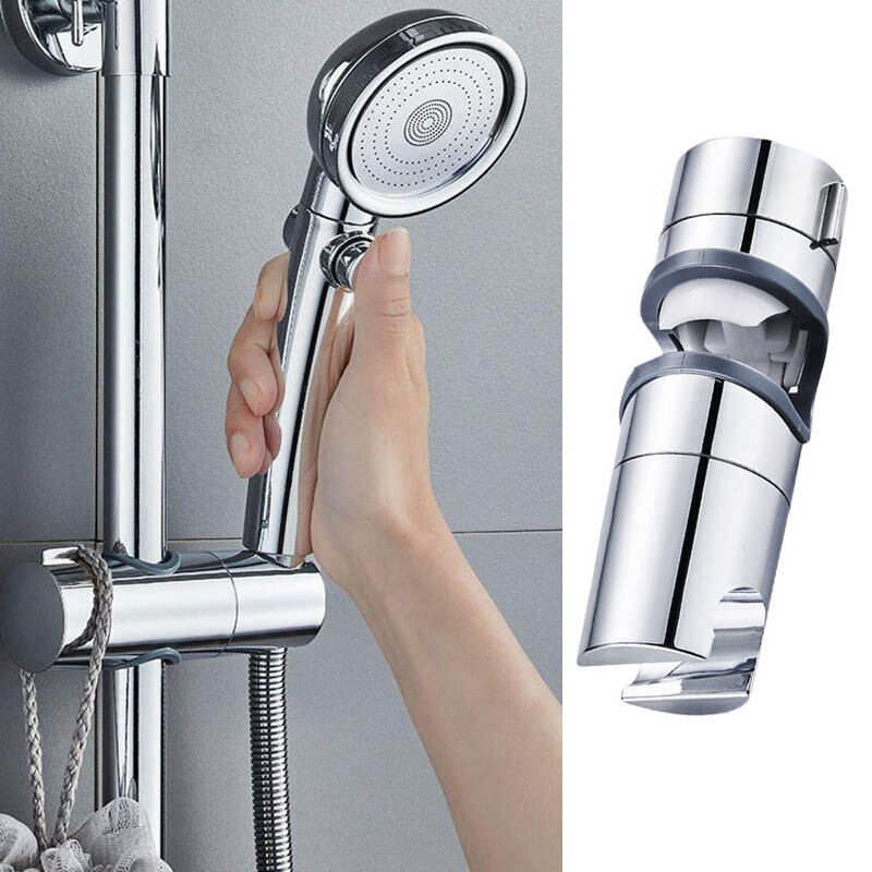 Có Thể Điều Chỉnh Đa Năng Tắm Giá Đỡ 18-25 Mm ABS Chrome Tắm Đường Sắt Gắn Phòng Tắm Phụ Kiện