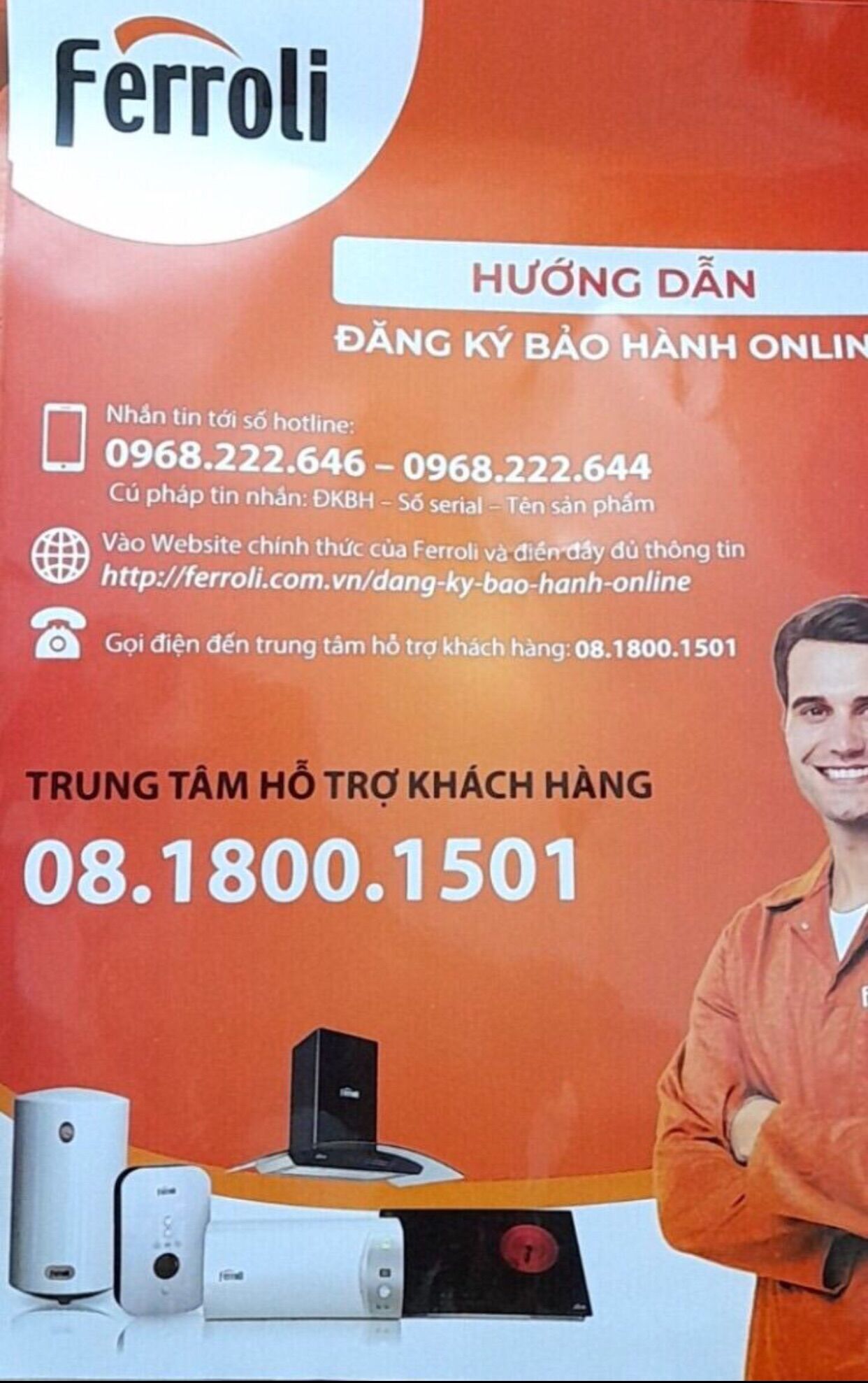 Máy Nước Nóng Trực Tiếp FERROLI RITA 4.5, Chống giật, thiết kế nhỏ gọn, không có bơm