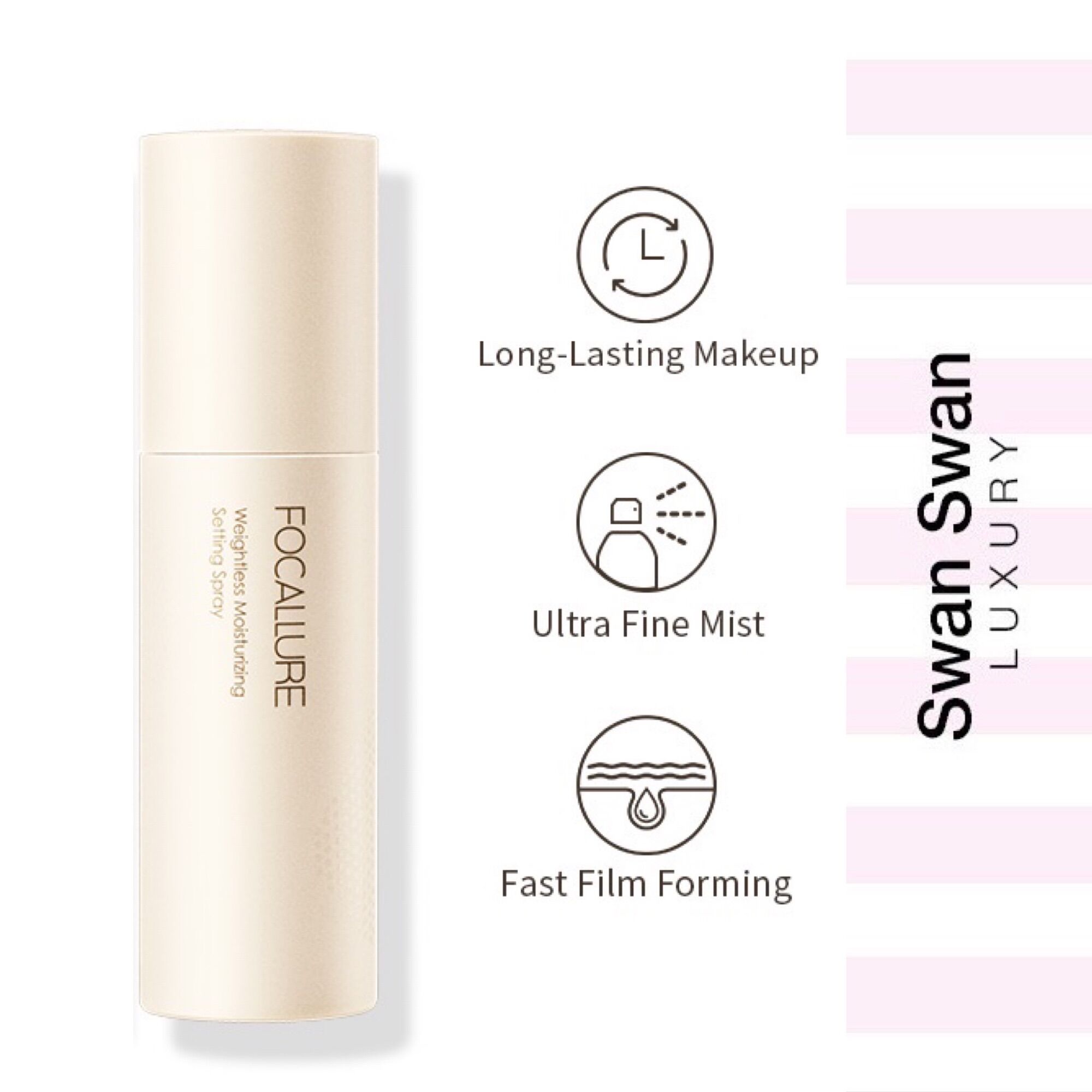 Xịt khoá make up focallure giữ lâu trôi 172g