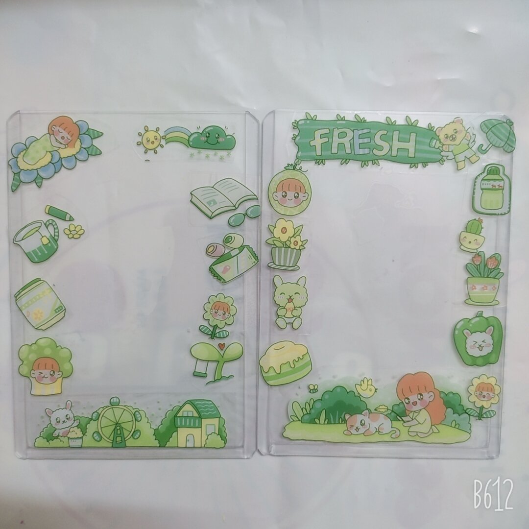 Toploader B8 Decor Sticker Dễ Thương