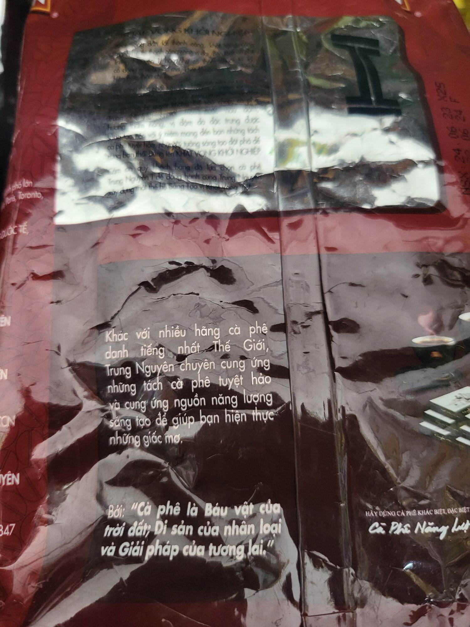 Cà phê pha phin Trung Nguyên I, bịch 500g