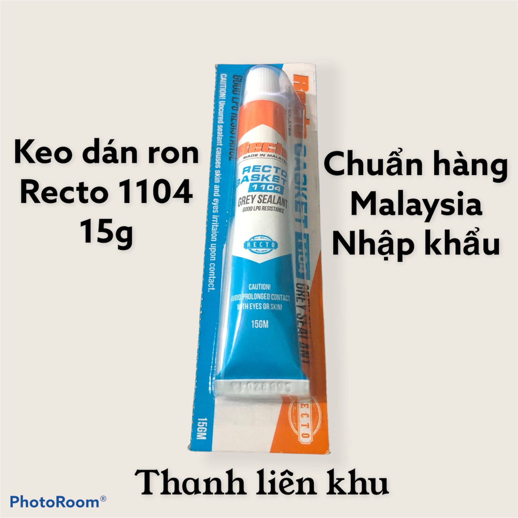 Keo dán ron recto 1104 15g chuẩn hàng Malaysia