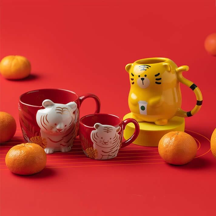 Cốc Mug Hổ Starbucks Zodiac Tiger 354ml