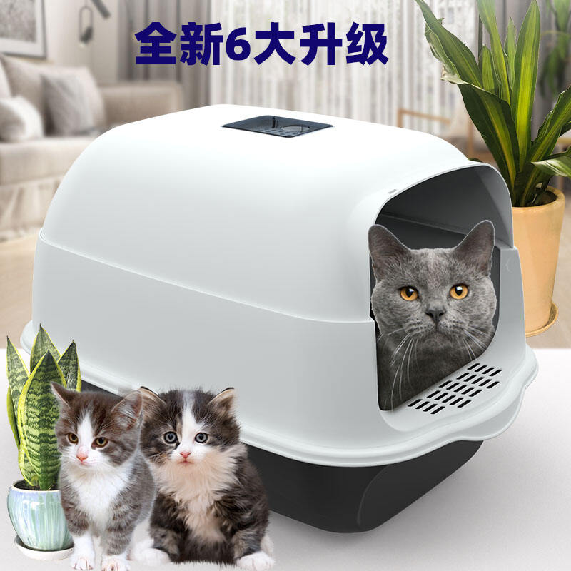 Chậu Cát Mèo Cỡ Siêu Lớn Cỡ Cực Lớn Chậu Phân Cát Mèo Con Có Đai Bắn Bên
