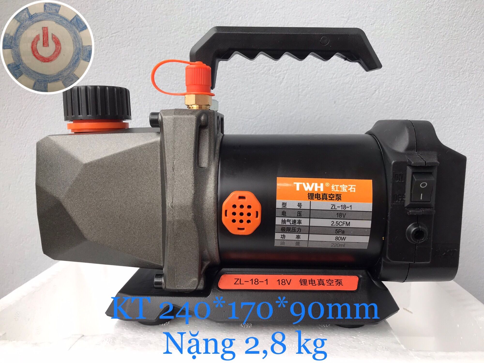Máy hút chân không Điều Hoà