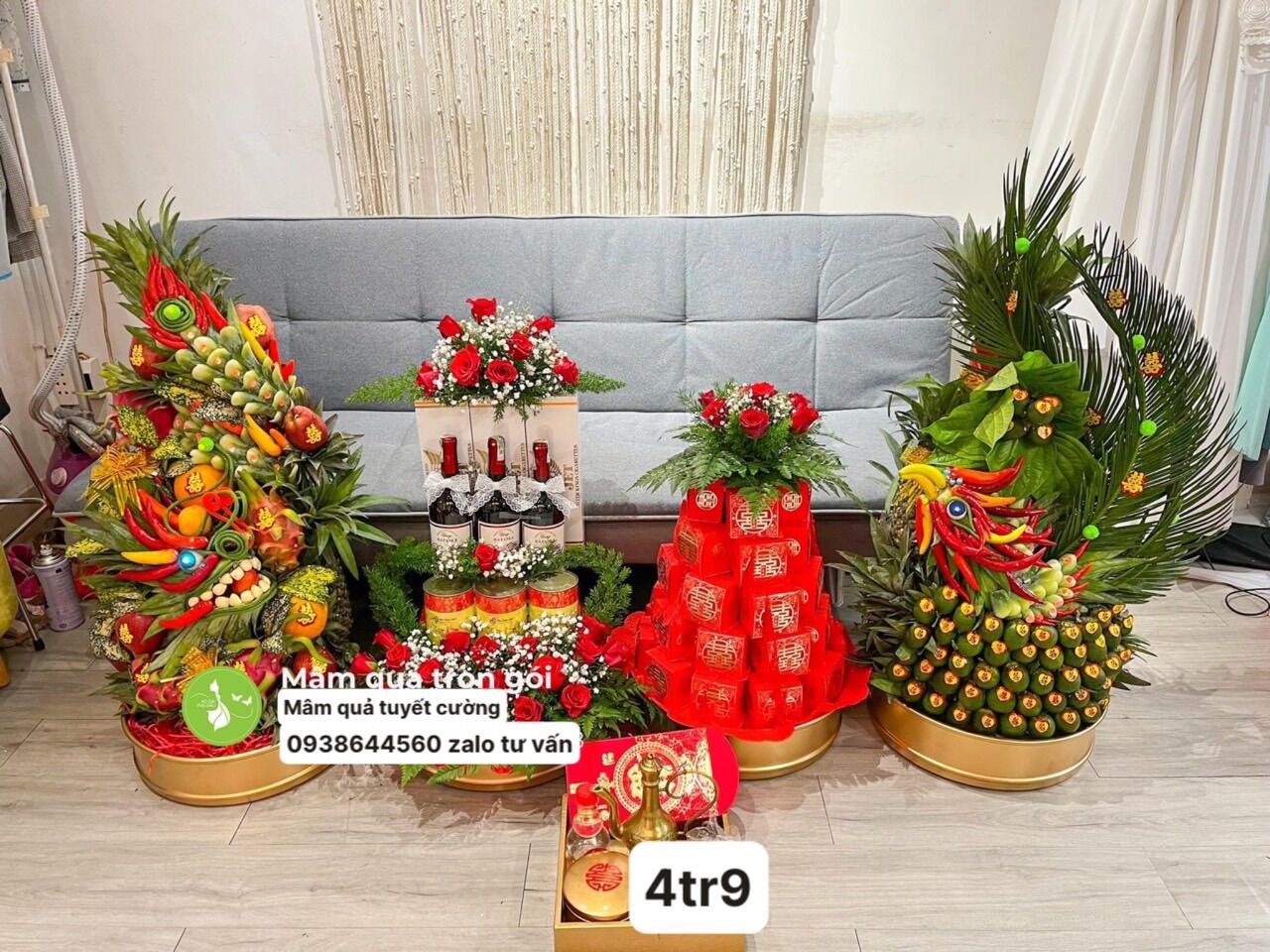 Mâm quả cưới miền nam