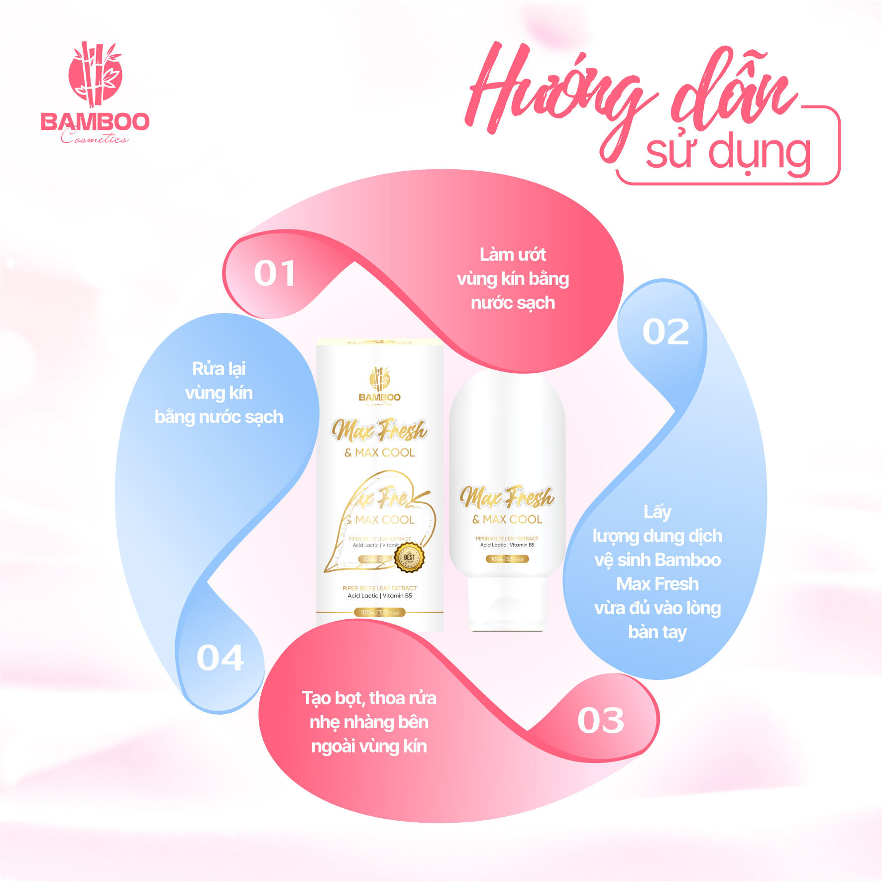 DUNG DỊCH VỆ SINH MAXFRESH BAMBOO