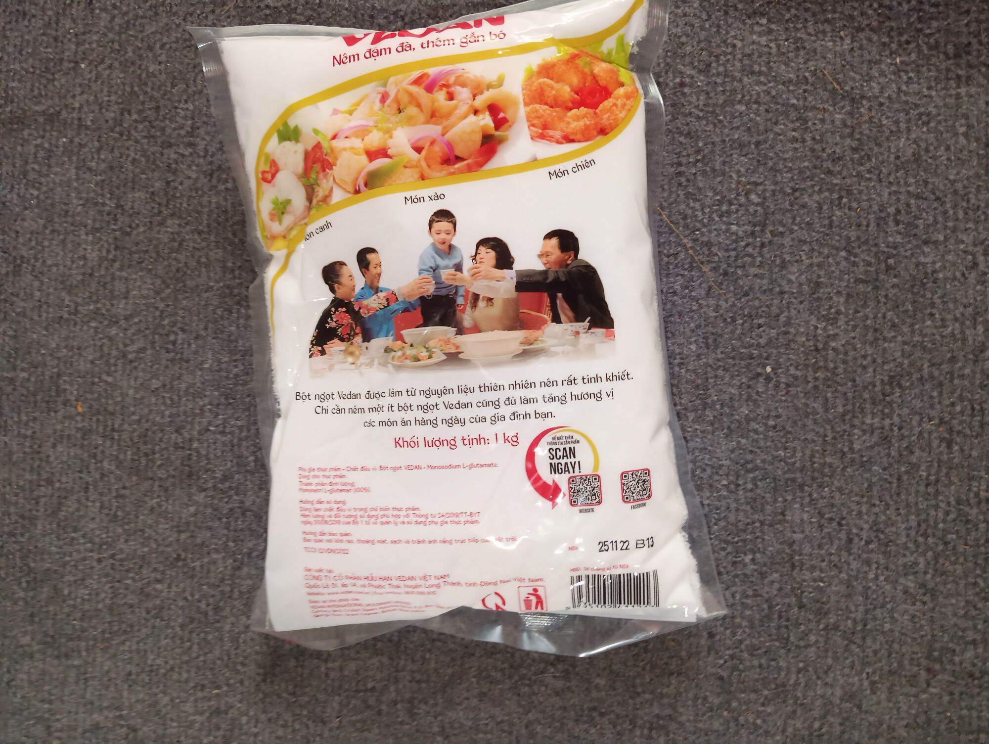 Mì chính cao cấp Vedan 1kg