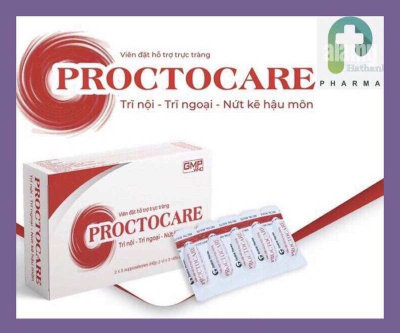 Viên đặt trĩ nội- trĩ ngoại, nứt kẽ hậu môn PROTOCARE