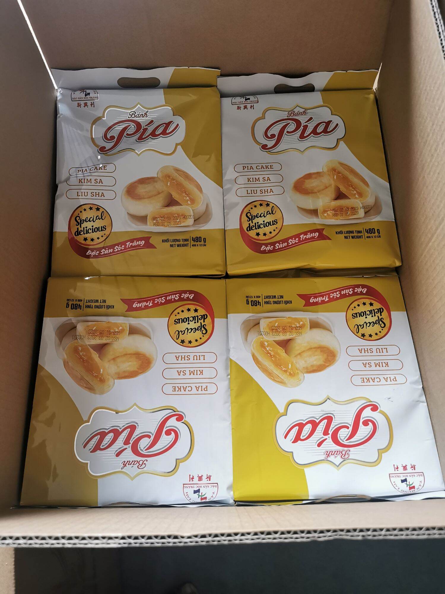 bánh pía kim sa TÂN HƯNG LỢI