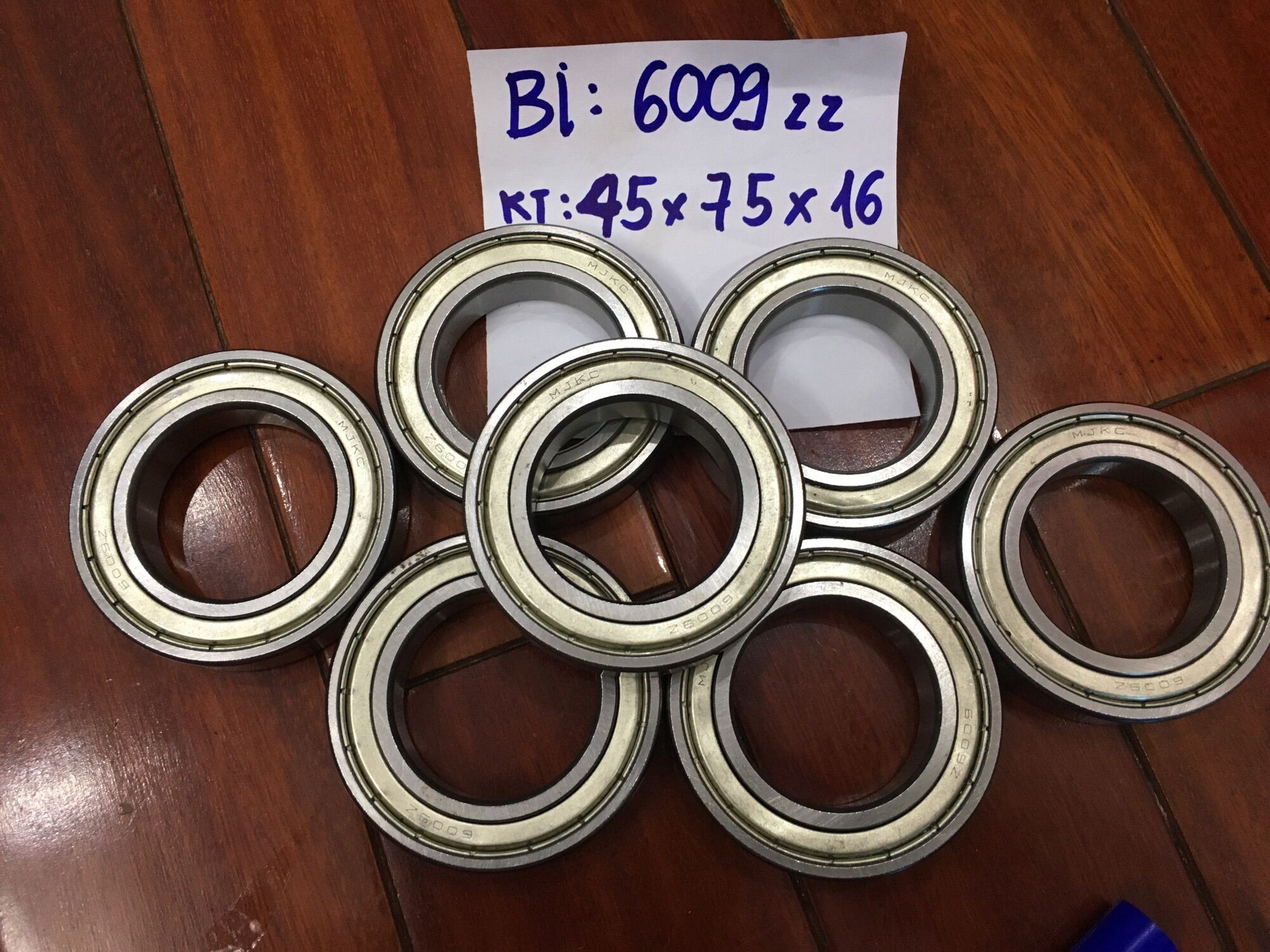 Vòng bi 6009 zz TQ bi mới 90%