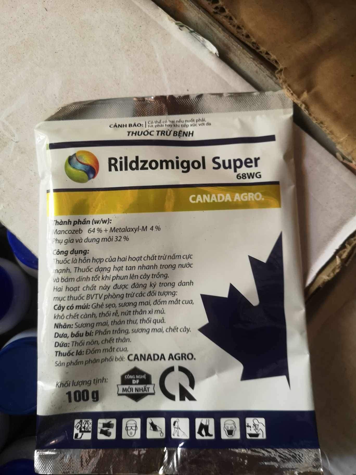 Ridomil gold 68wg - đặc trừ nấm và diệt khuẩn - gói 100g