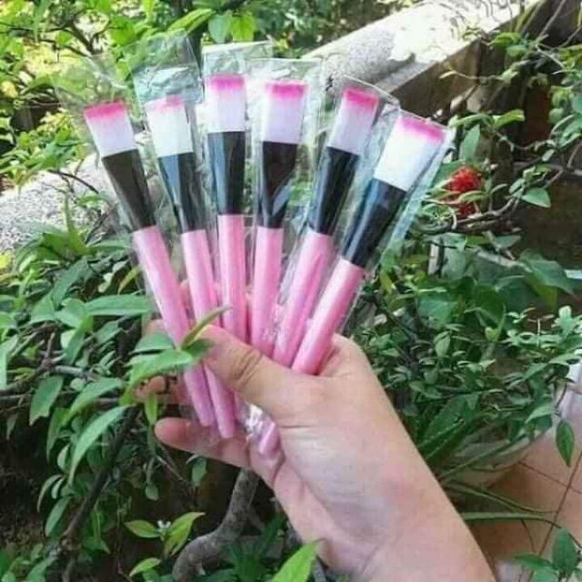 100 CỌ QUÉT MẶT NẠ CÁN HỒNG