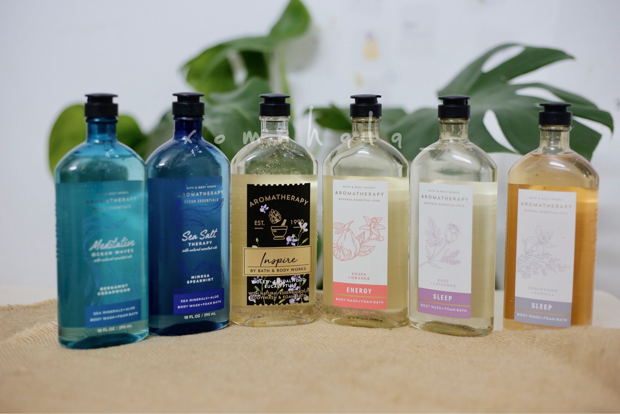 Gel tắm thư giãn aromatherapy by bath & body works
