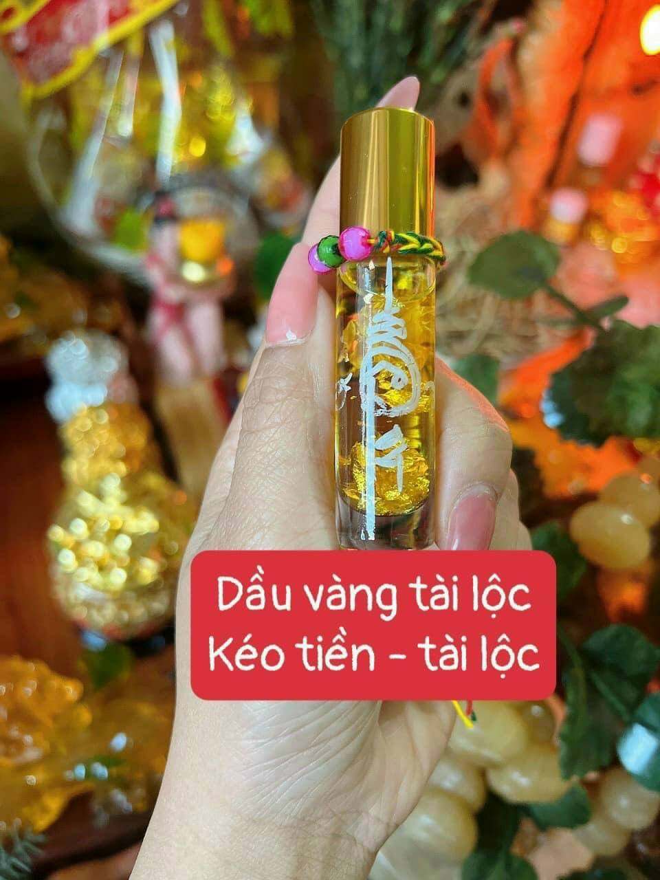 DẦU VÀNG KÉO TIỀN HÚT TÀI LỘC