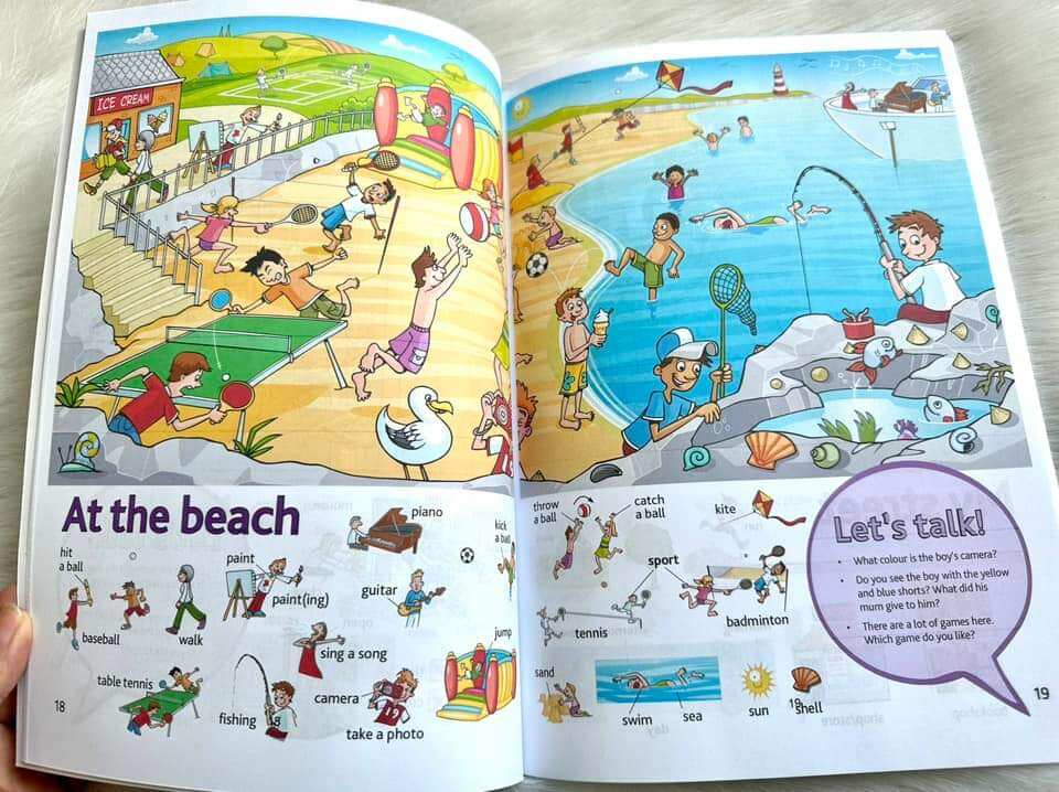 Starters word list picture book