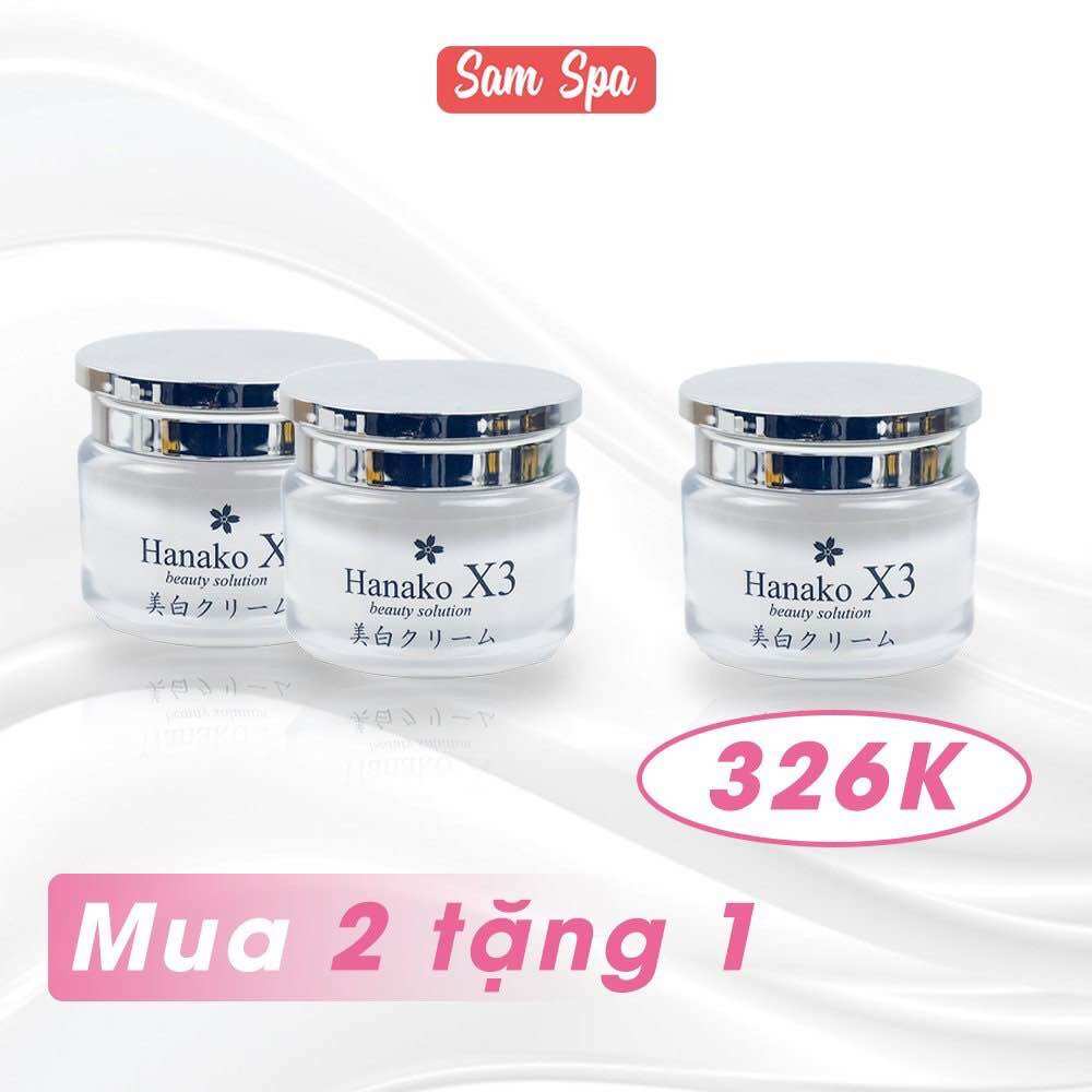 Kem Hanako X3 Nhật Bản Dưỡng Trắng Da