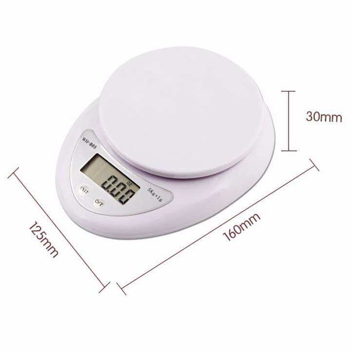 CÂN TIỂU LY 5 KG ELECTRONIC KITCHEN SCALE