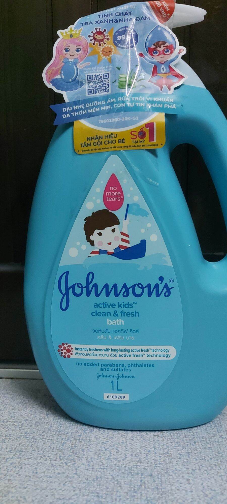 Sữa tắm Johnson baby 1000ml